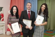 Девочки и я после награждения;-))))